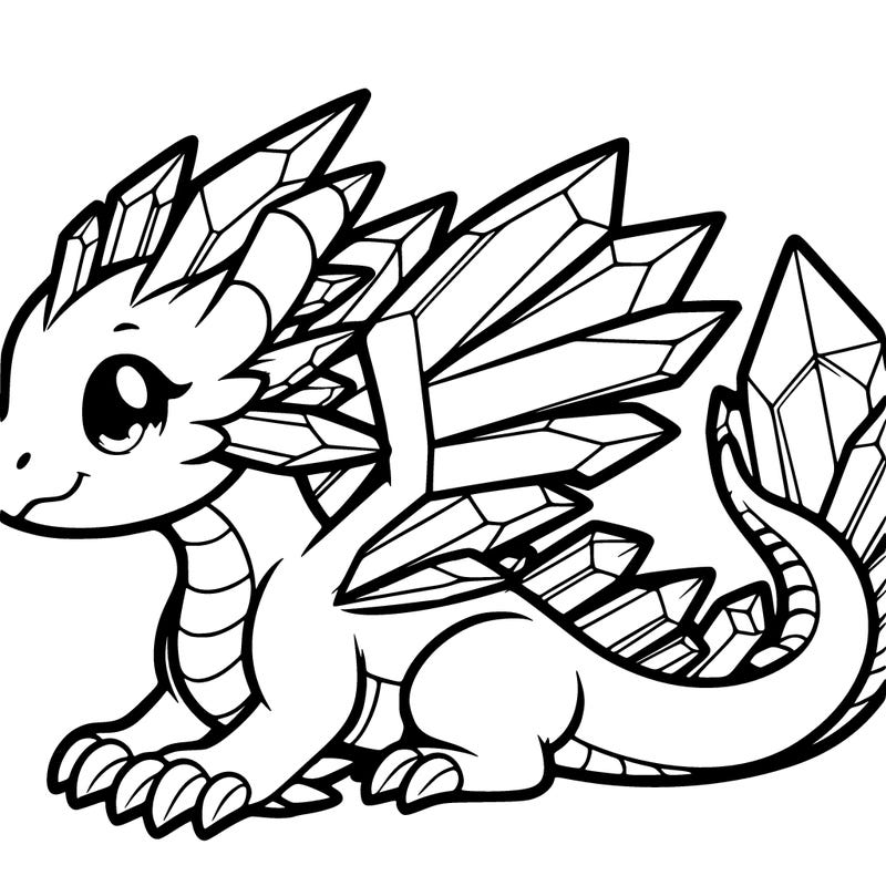 crystal dragon