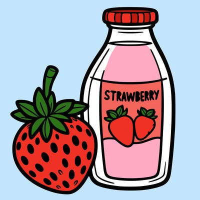 strawberry milk