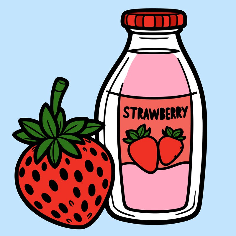 strawberry milk