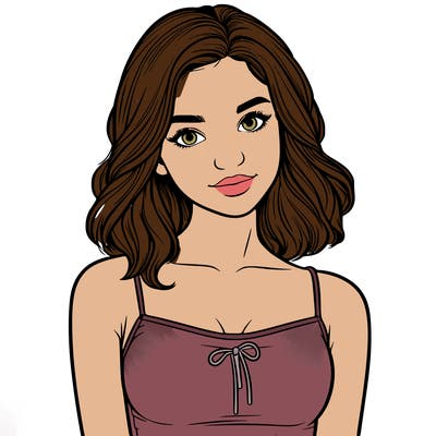 realistic teen girl