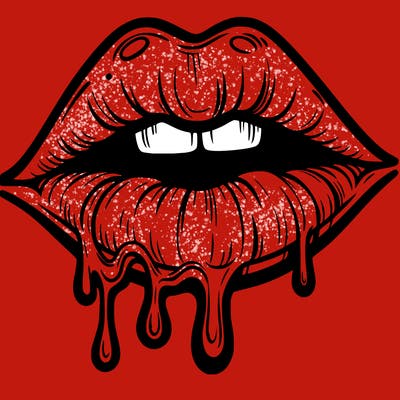 lips that look realistic and drip