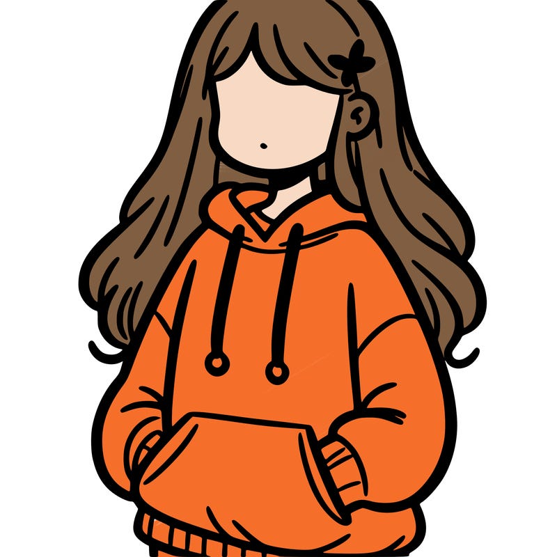 girl in sweatshirt