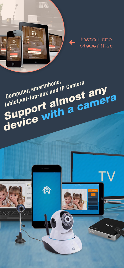 AtHome Video Streamer DIY CCTV - Business App | MWM