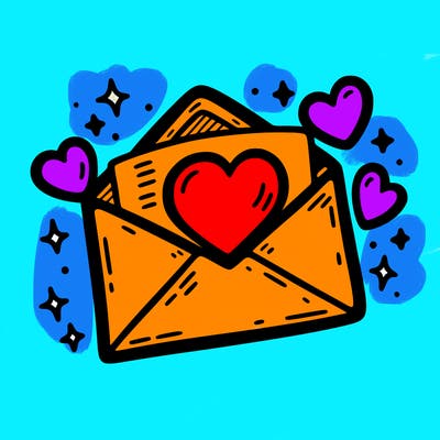 love letter envelope
