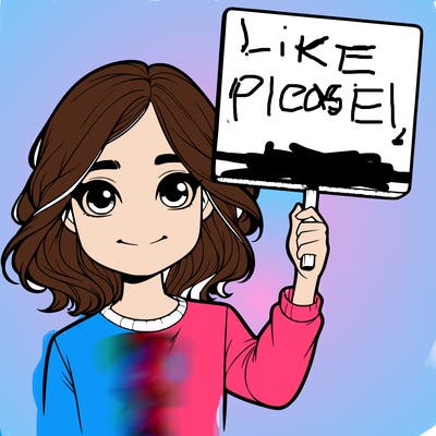 realistic girl holding up a sign