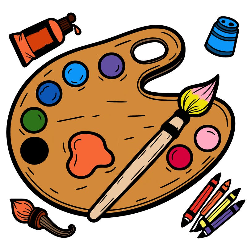 artist paint palette