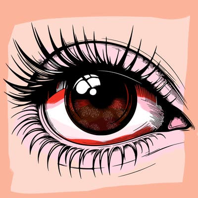 realistic eye