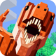 Jurassic Pixel Dinosaur Craft