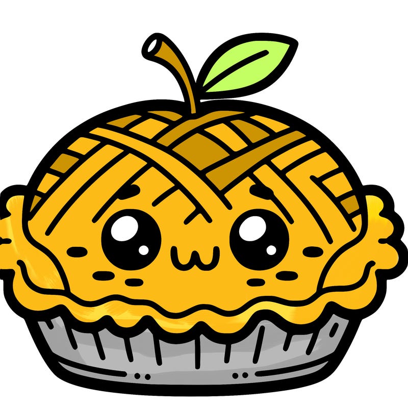 cute apple pie