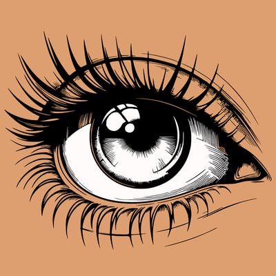 realistic eye