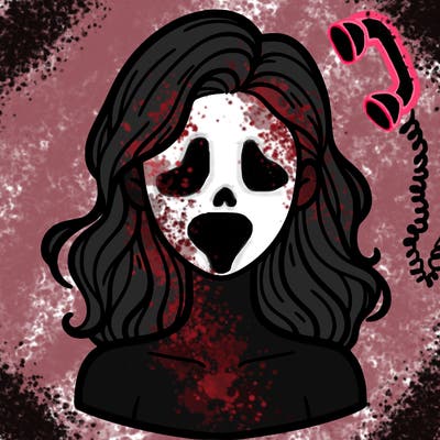 a woman without a face