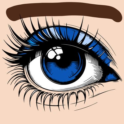 realistic eye