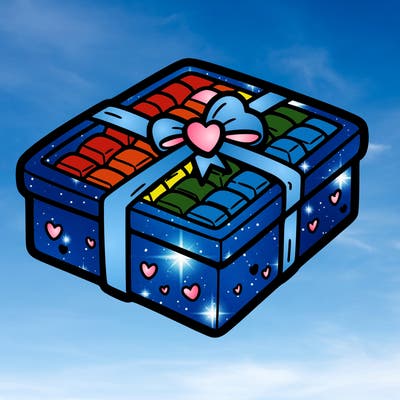 a box of chocolate for valentines day