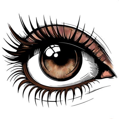 realistic eye