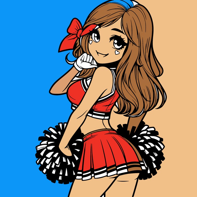 realistic cheerleader