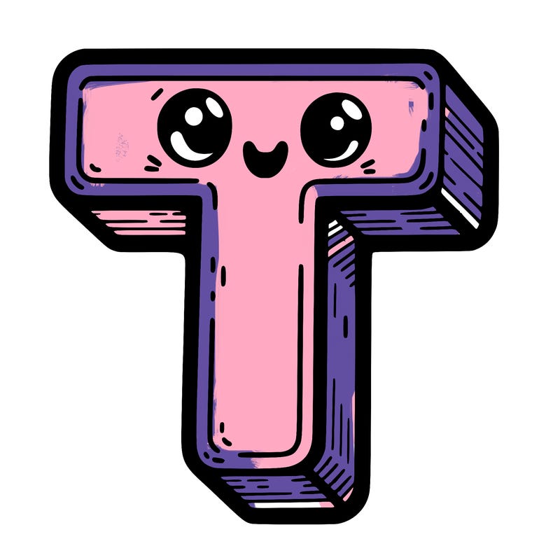 cool letter t
