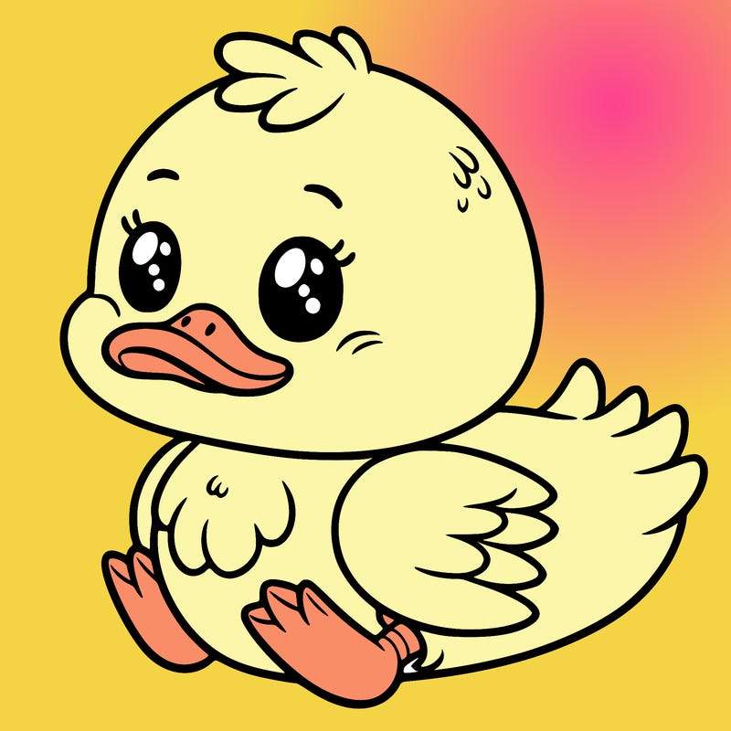 cute duck