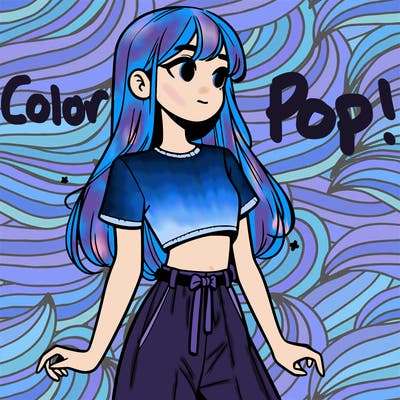 girl in a cute crop top