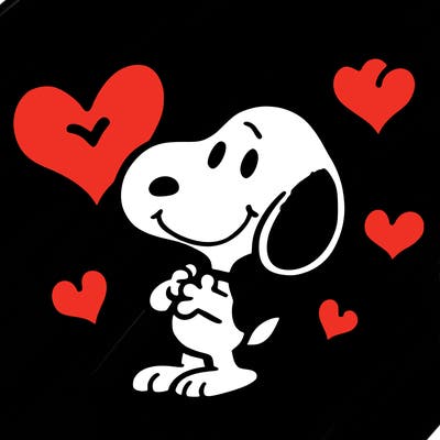 snoopy hearts