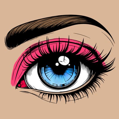 realistic eye