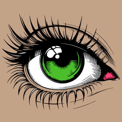 realistic eye