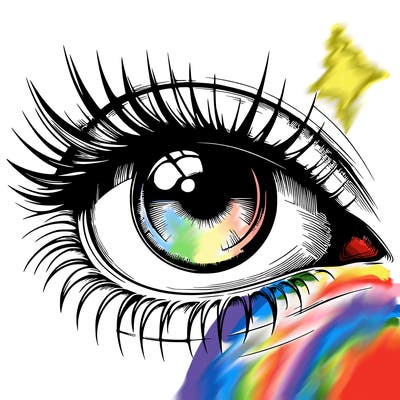 realistic eye