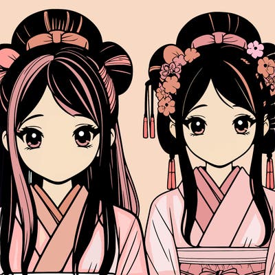 japanese girl realistic