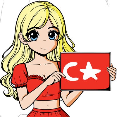 realistic pretty girl holding blank sign