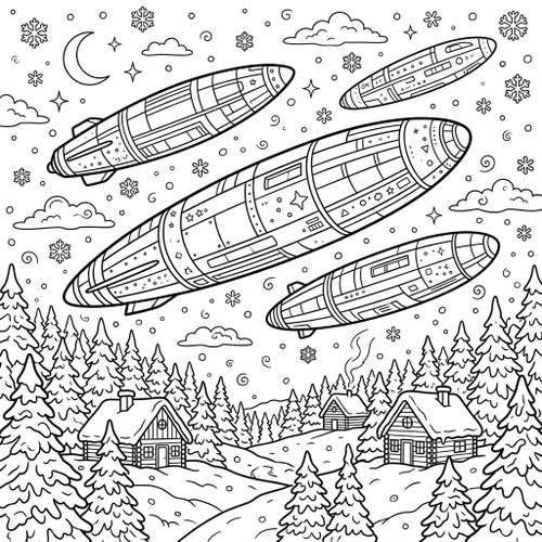 Cigar-shaped UFOs