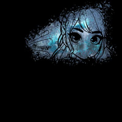 realistic girl is spray painting