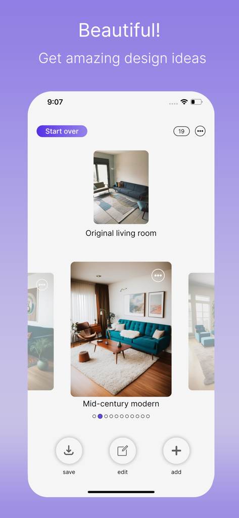 HomeAI - Home Design with AI - Lifestyle App | MWM