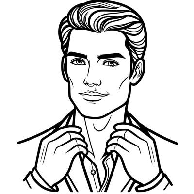 handsome man