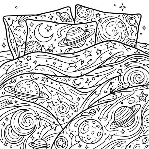 Celestial Pattern Blankets