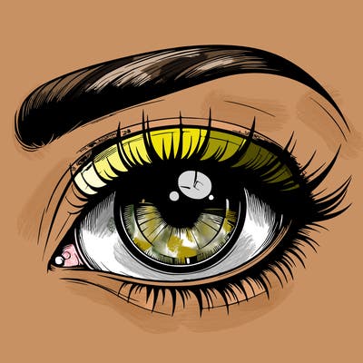 realistic eye