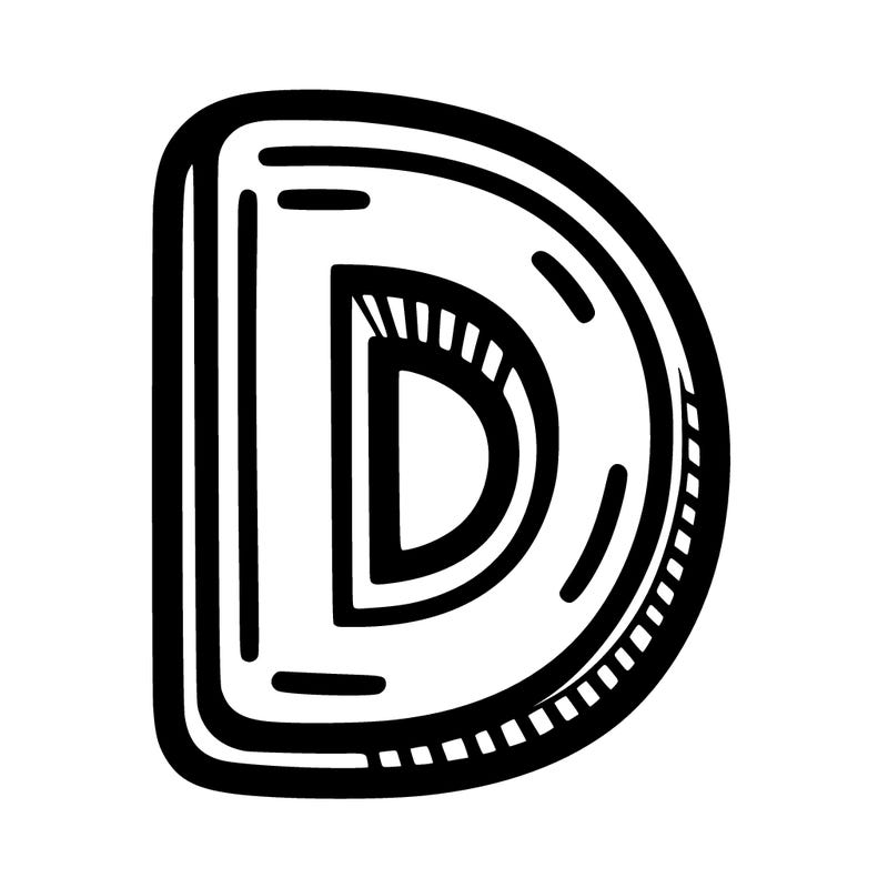 letter d