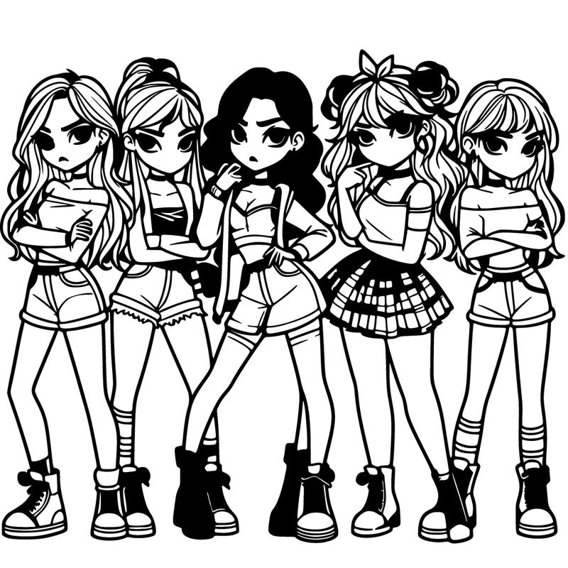 realistic baddie girls