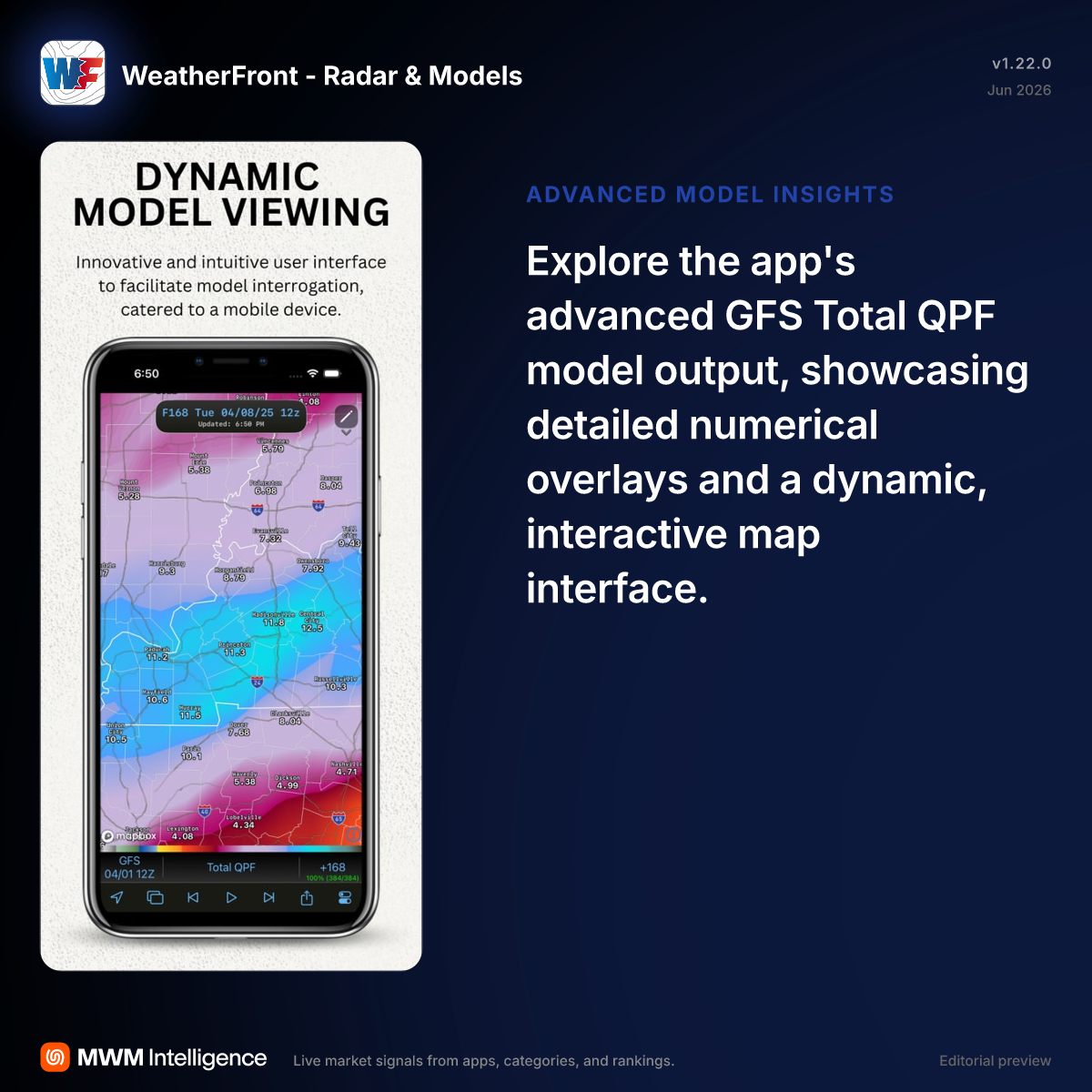 WeatherFront - Radar & Models - Weather App | MWM