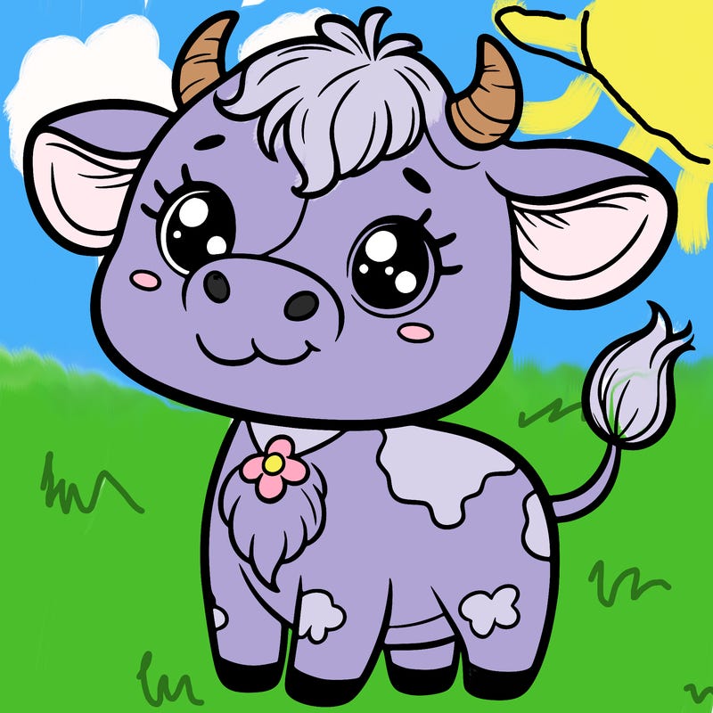 cute cow