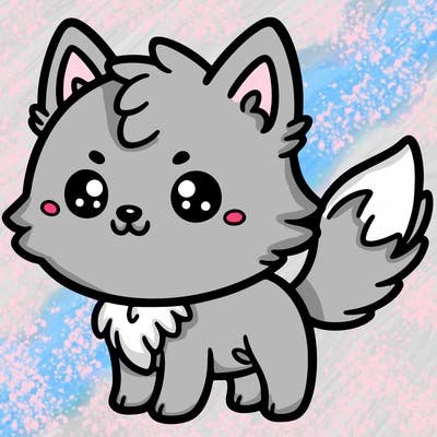 cute wolf