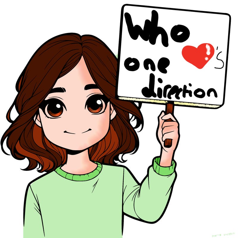 realistic girl holding up a sign