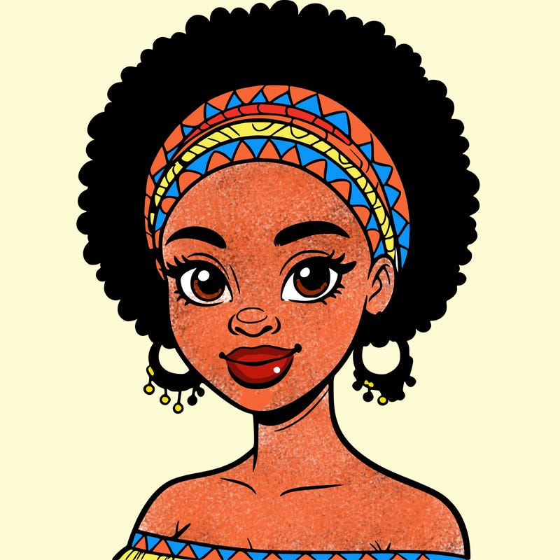 african woman
