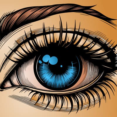 realistic eye