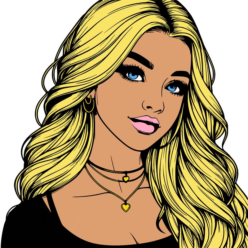 detailed realistic girl