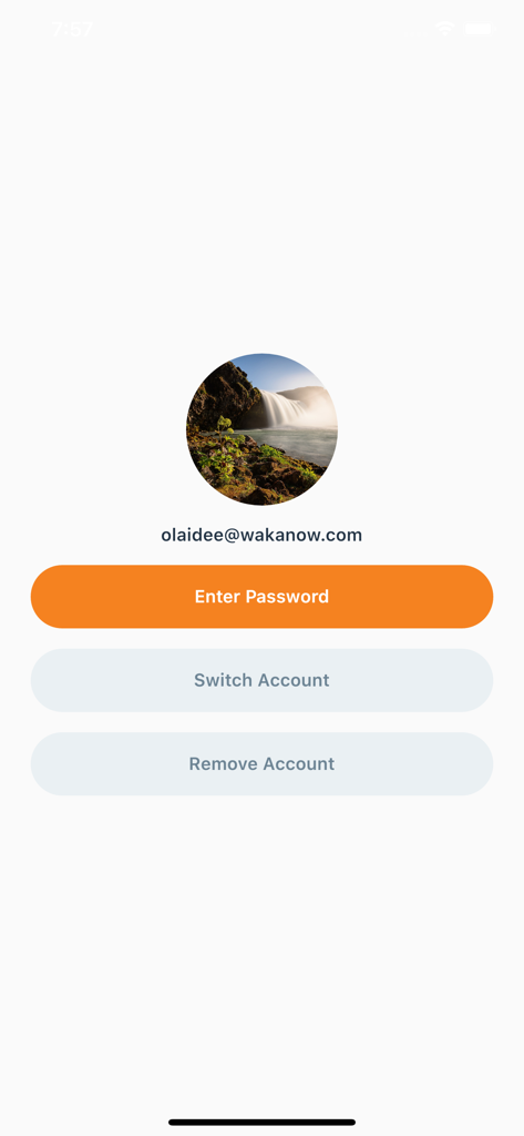 Wakanow Affiliates - Login page of the Wakanow Affiliates app for travel agents