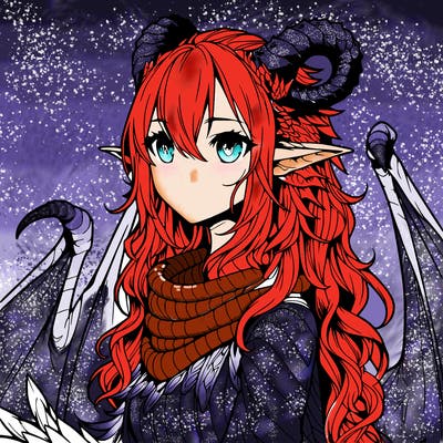 dragon girl realistic fantasy