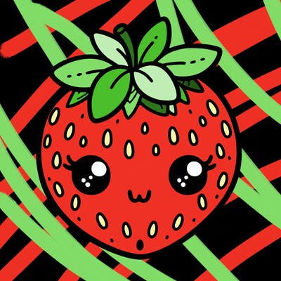 cute strawberry