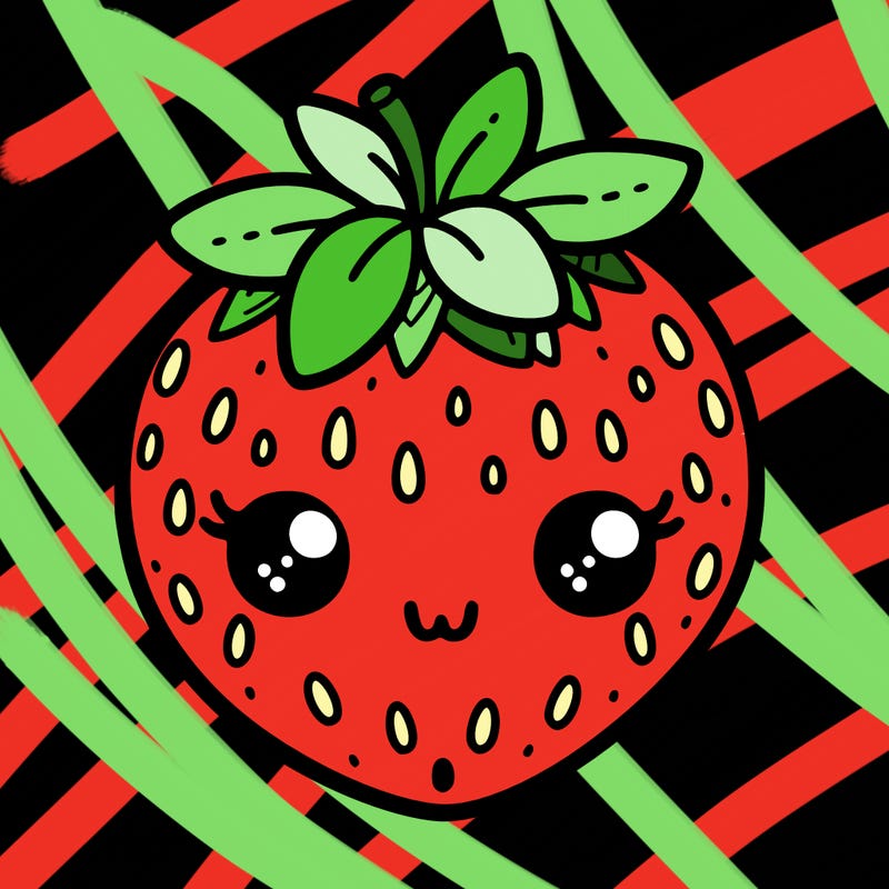 cute strawberry