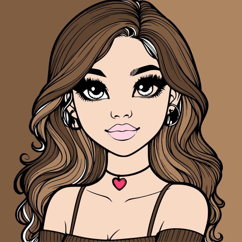 realistic pretty girl