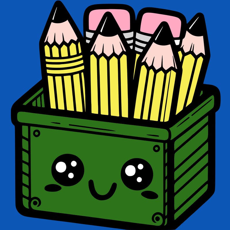 a pencil box