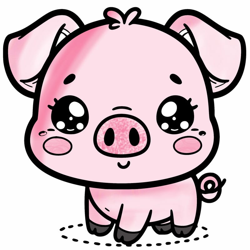 cute pig
